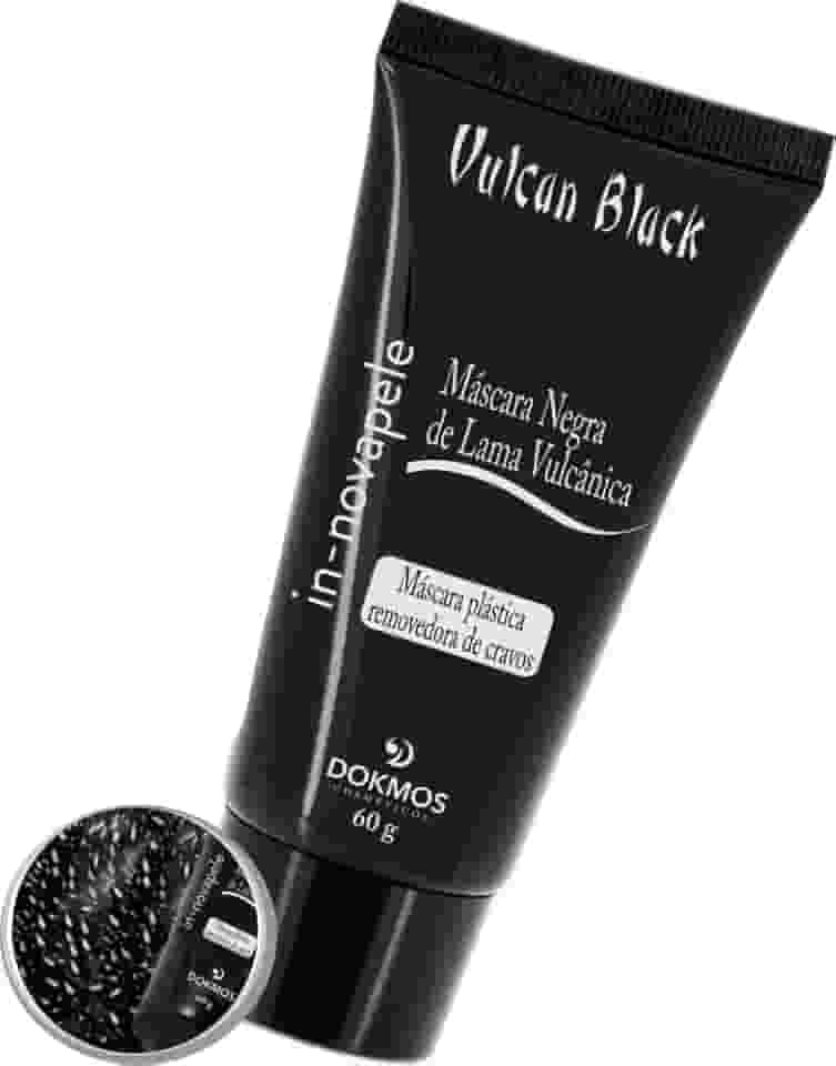 Máscara Negra Facial Lama Vulcânica Detox Peel Off Cravos