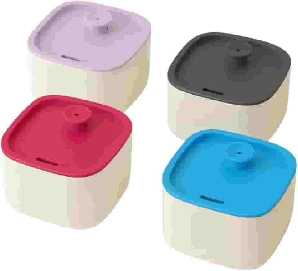 Bebedouro Fonte De Água Para Gatos E Cães Bivolt E Silenciosa Bebedouro Automático Pet Com Filtragem Automática Bebedouro para Animais de Estimação Com Bomba Silenciosa Inteligente 1L (Azul, Bivolt)