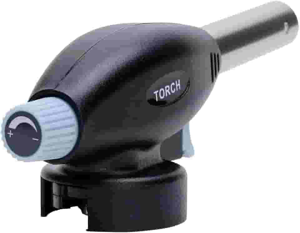 Mimo Style Maçarico Culinário Gás Butano (Não Acompanha o Produto), Possui Chama Potente Que Pode Ser Regulada Através da Válvula Reguladora, Em Plástico e Alumínio Com Revestimento Cerâmico