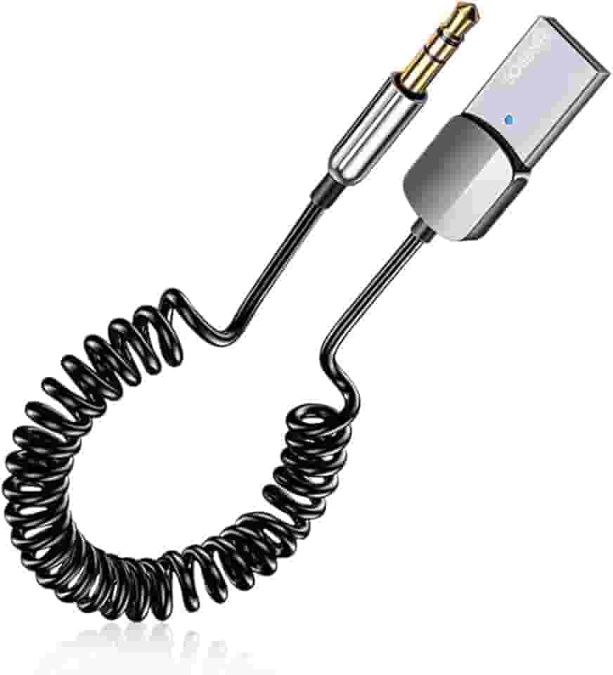 Adaptador Receptor Bluetooth Usb P2 Musica Som Chamada Carro Veicular Hrebos