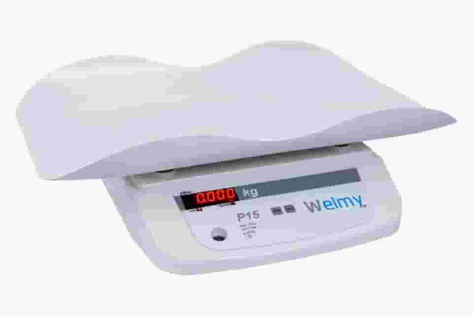 Balança Digital Pediátrica Bebê P15 Welmy 15kg Selo Inmetro