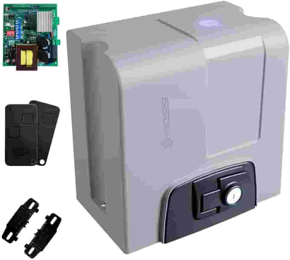 Motor Portão Rossi DZ4 NITRO bivolt para portões até 850Kg Semi-industrial Deslizante Automático de Correr Eletrônico Com Super Abertura Rápida