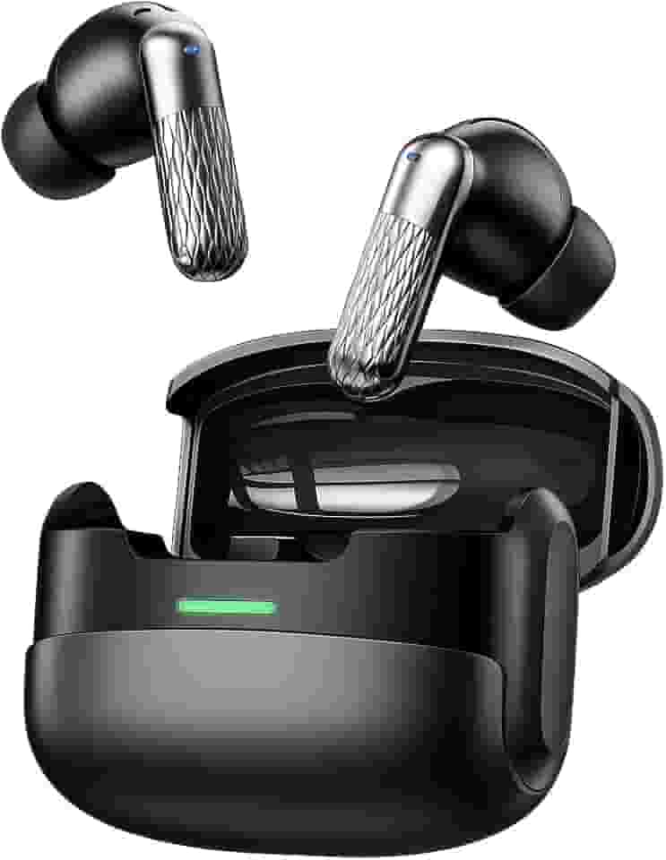 Fone De Ouvido Bluetooh Black, Sem Fio, Compatível Com Todo Celular, Cancelamento Ruído, Bateria Até 16 Horas de Uso, Microfone Para Chamadas, Controle Touch, Conecta no Notebook - Linha Premium