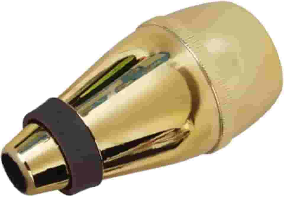 Amagogo Acessório de silenciador para trompete BB, ideal para músicos em fase de prática, Ouro