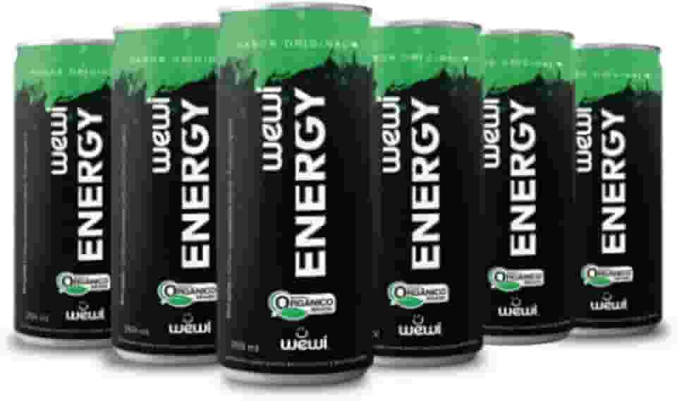 Wewy Energy lata 269ml pacote com 6 unidades