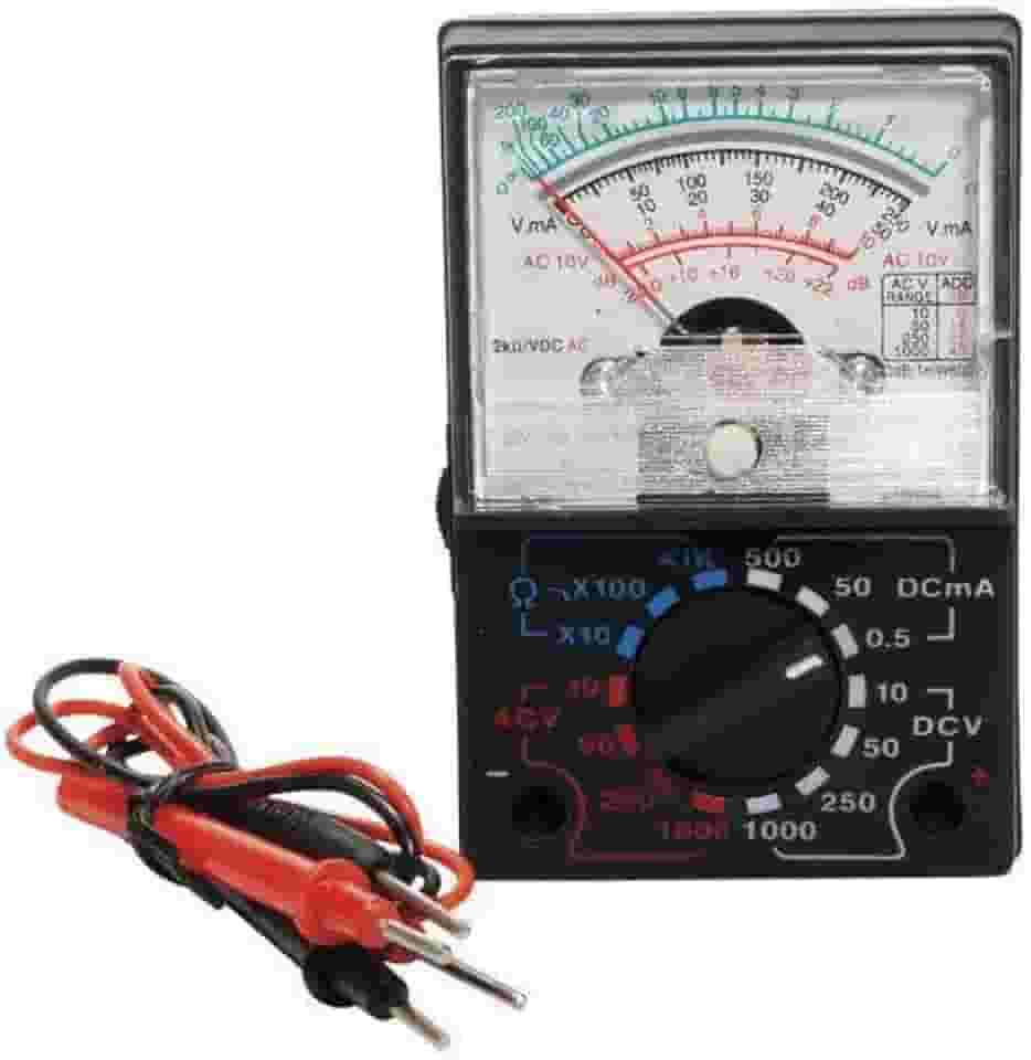 Multímetro Analógico Com Prova de Teste