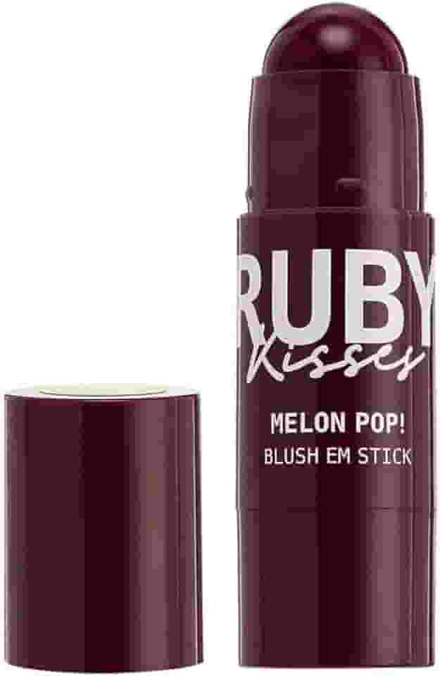 Kiss - Rk Melon Pop Stick Blush Mbs04B Plum Pop