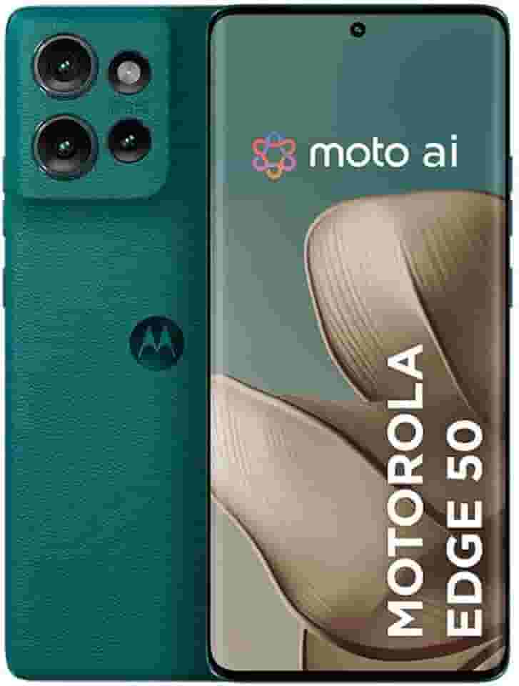 Smartphone Motorola Edge 50 5G - 256GB 24GB (12GB RAM+12GB Ram Boost) 50MP Sony Camera Moto AI Ultrarresistencia militar - Green