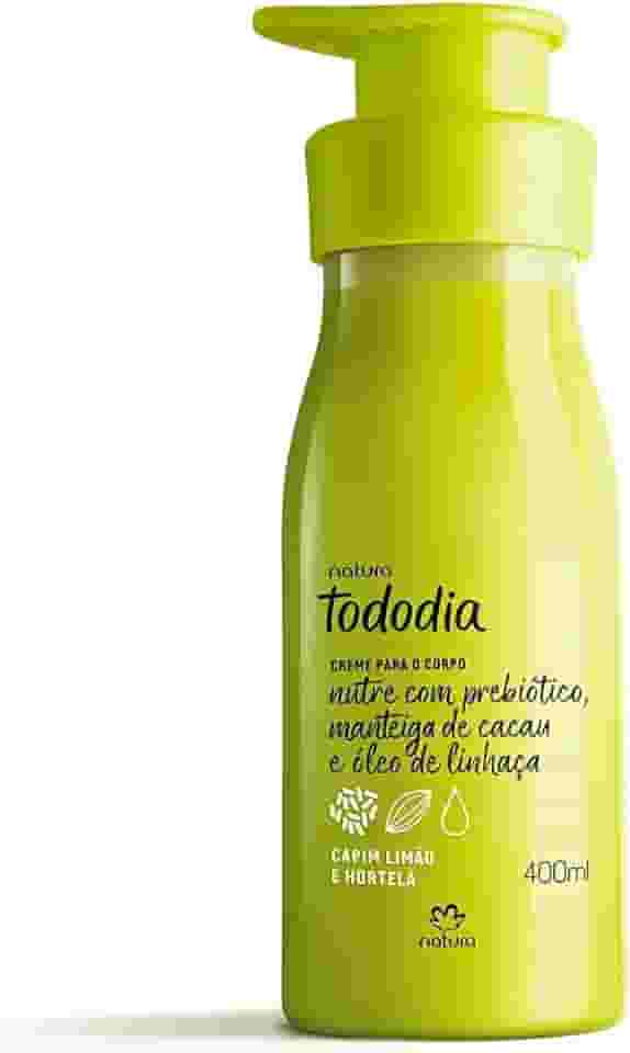 Creme Hidratante Natura Todo Dia Capim Limão e Hortelã 400ml