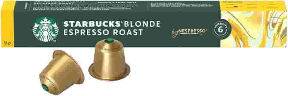 Café em Cápsula Starbucks® Blonde Espresso Roast by Nespresso® - 10 cápsulas