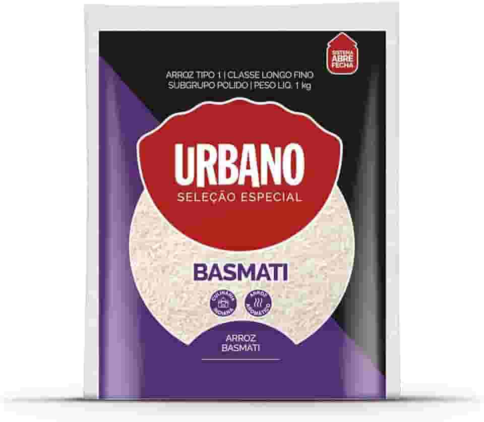 Urbano, Arroz Basmati, Tipo 1, Seleção Especial - 1 kg