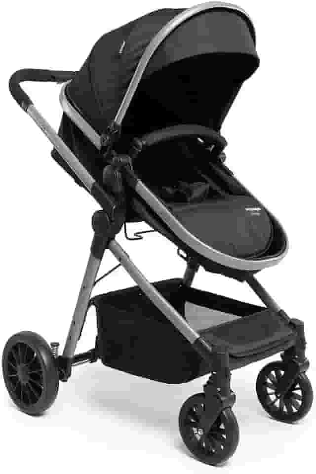 Carrinho de Bebê Prestige com Assento Reversível 3 Posições Preto Voyage