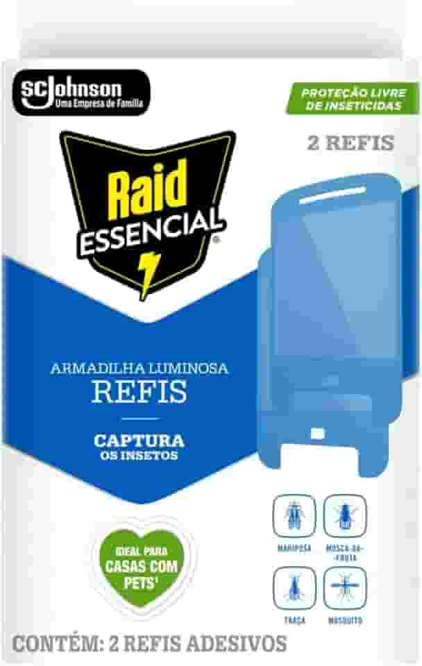 Raid Armadilha Luminosa, 2 Refis Adesivos