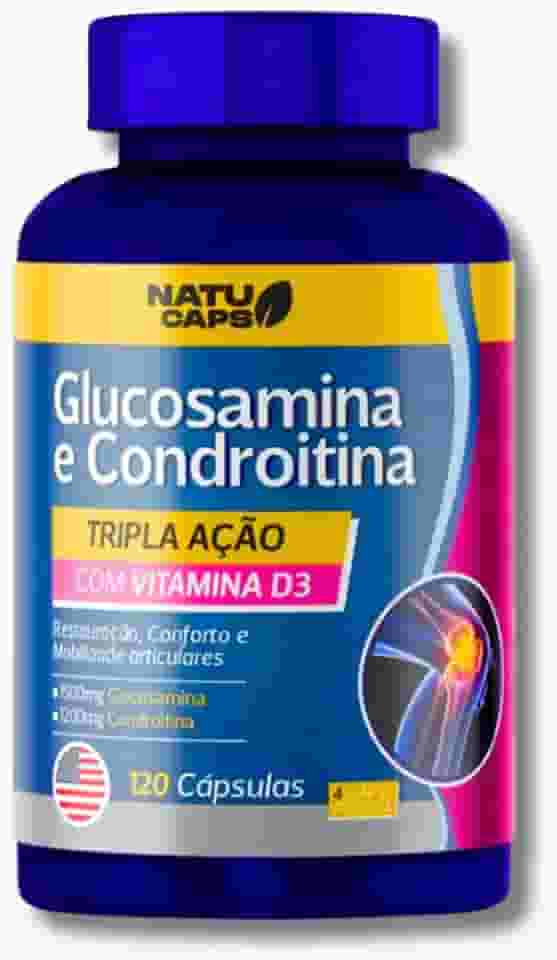 Glucosamina 1500mg Condroitina 1200mg Importado 120 Cápsulas