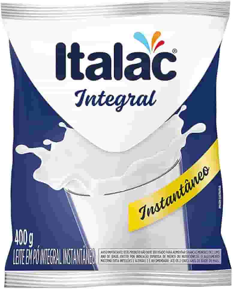 ITALAC Leite Em Pó Integral Instantaneo 400 Grs
