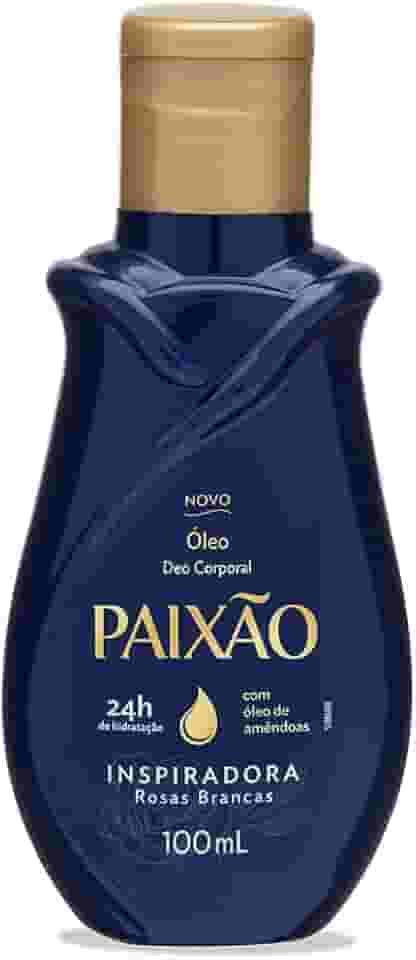 Paixão Óleo Corporal Inspiradora Rosas Brancas Com Ação Desodorante 100Ml