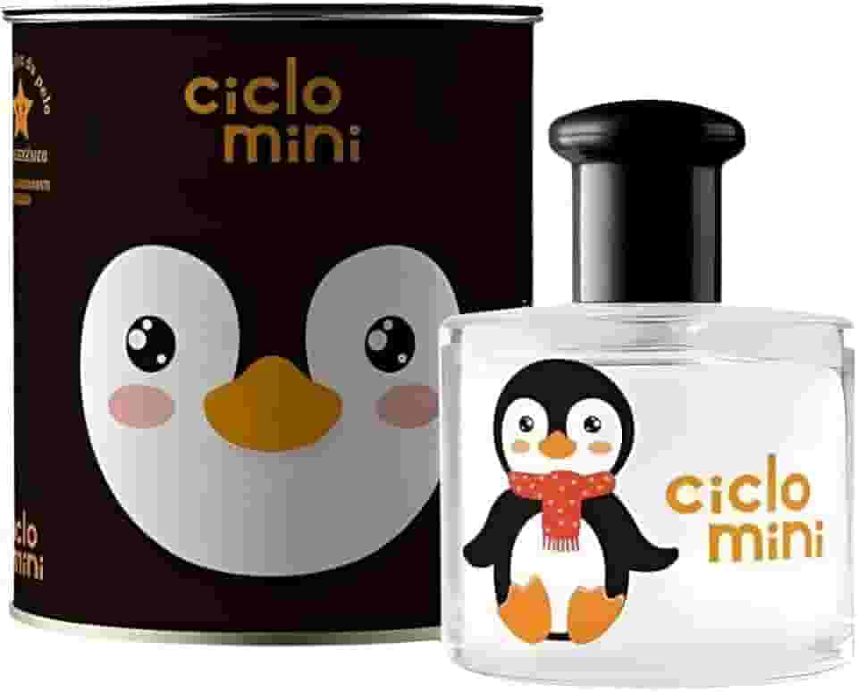 Ciclo Mini Colônia Infantil Pingucho, Deo Perfume em Lata para Meninos, 100ml