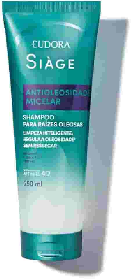SIAGE SHAMPOO ANTIOLEOSIDADE HIDRATAÇÃO MICELAR 250ml