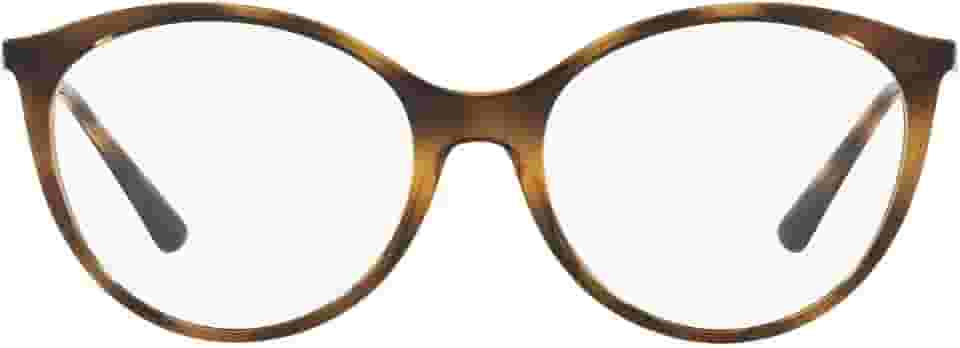 Armação oval feminina Vo5387 para óculos de grau