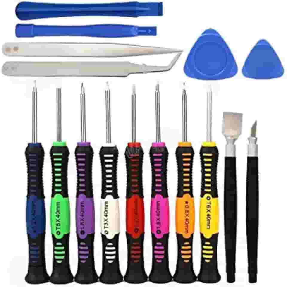 Kit Jogo Chave Fenda Phillips Estojo Precisão Celular Tablet