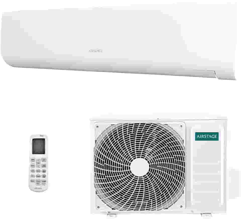 Ar-condicionado Split HW Inverter Fujitsu Airstage Essencial 9.000 BTUs R-32 Só Frio 220V