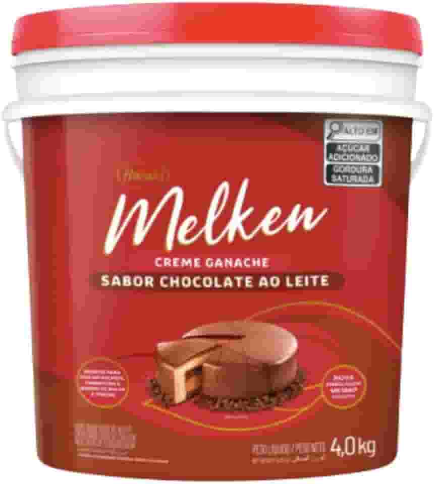 Creme Ganache Chocolate Ao Leite Harald 4 Kg