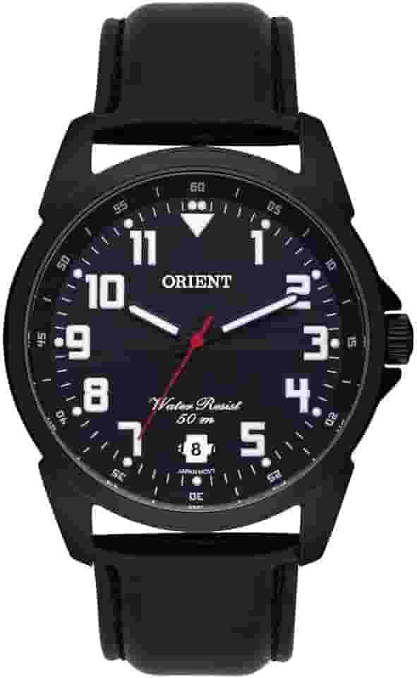 Relógio Masculino Orient Prova D'agua Pulseira de Couro Garantia de 1 ano Mpsc1009 p2px