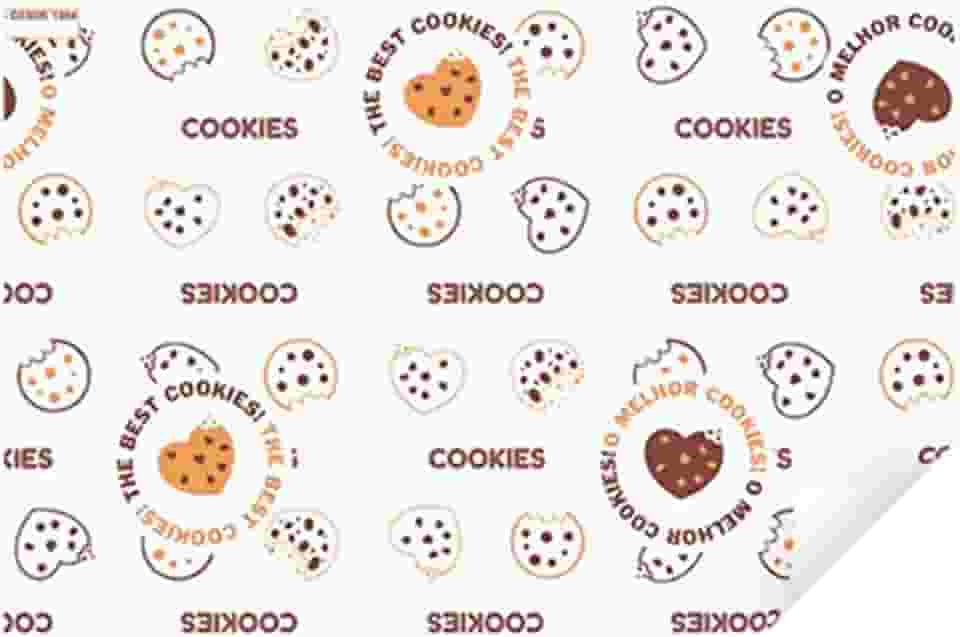 Papel Manteiga COOKIES 20x10cm 200 UNIDADES