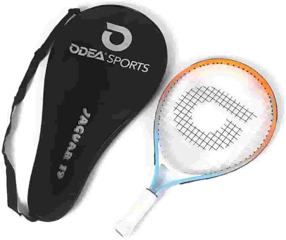 Kit Raquete Tênis Infantil 19 Polegadas Odea Com Capa