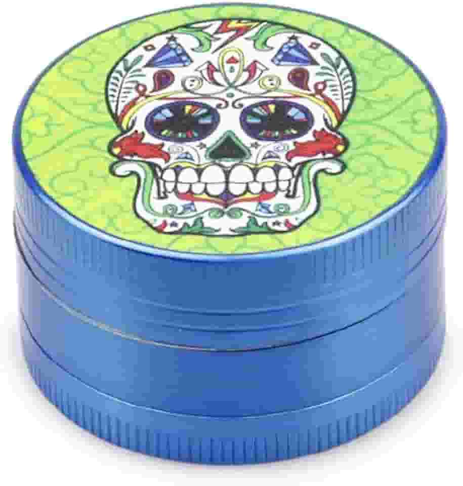 Dichavador de Metal Pequeno - Caveira Mexicana (Estampa Sortida)