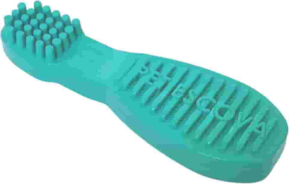 Pet Games Mordedor Funcional Super Resistente Em Nylon Para Cães De Pequeno Porte - Pet Escova P Verde Água