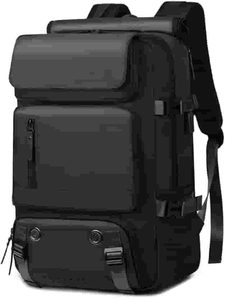 Mochila Masculina Grande Reforçada para Notebook e Laptop – Impermeável, Executiva, Trabalho, Viagem, Mala de Mão, Escolar, Casual, Portátil, Resistente, Organizada e Unissex