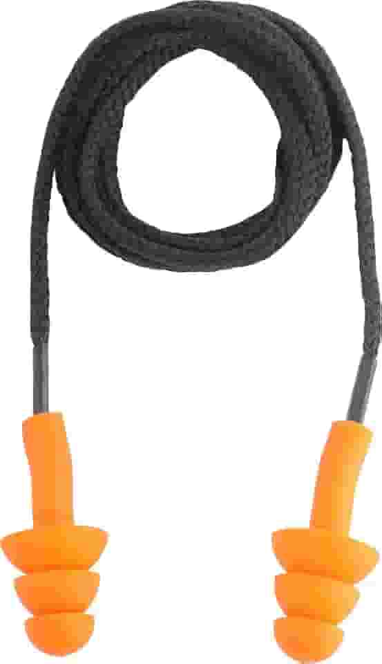 Vonder, Protetor Auditivo Tipo Plug, De Silicone, Com Cordão Em Algodão.