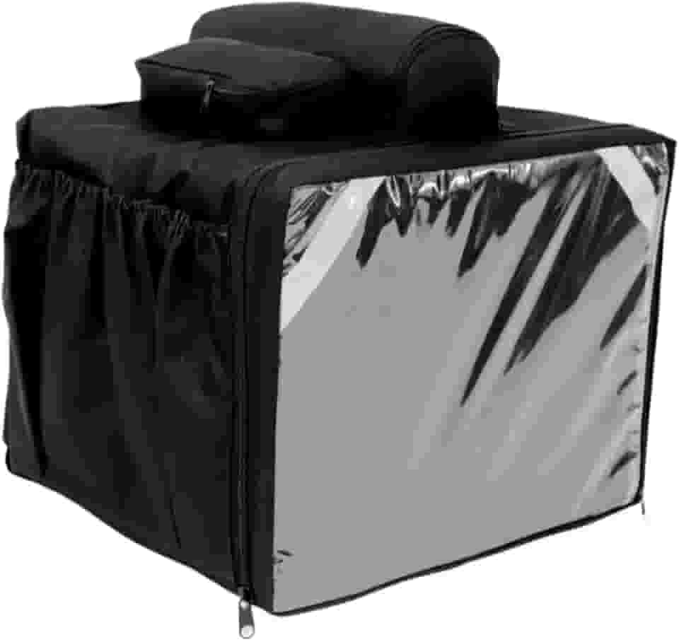 Mochila Bag Motoboy Delivery Com Isopor - 45 Litros Entregas Pizza Lanches