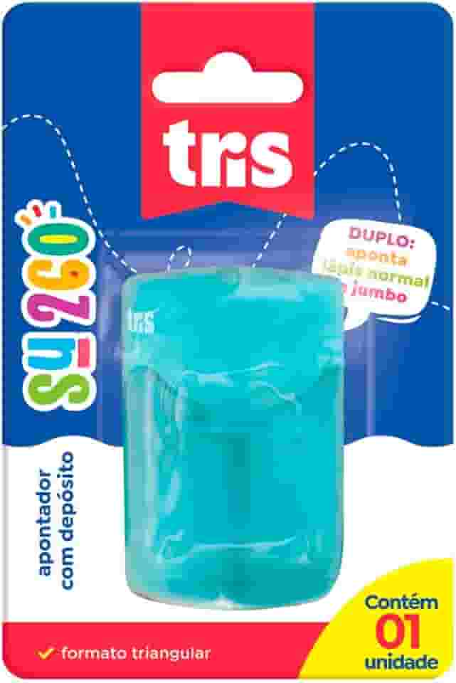 Apontador Com Depósito Su260 - Cores Sortidas - Cart C/1 Un - Tris