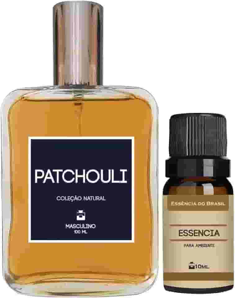 Kit Perfume Masculino Patchouli 100ml + Essência D Patchouli