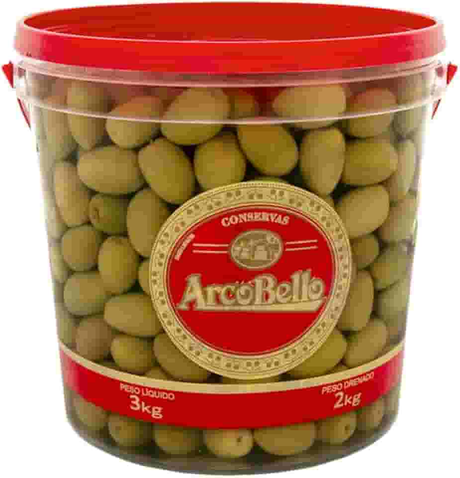 Azeitona Verde Sem Caroco 1,8Kg Arcobello