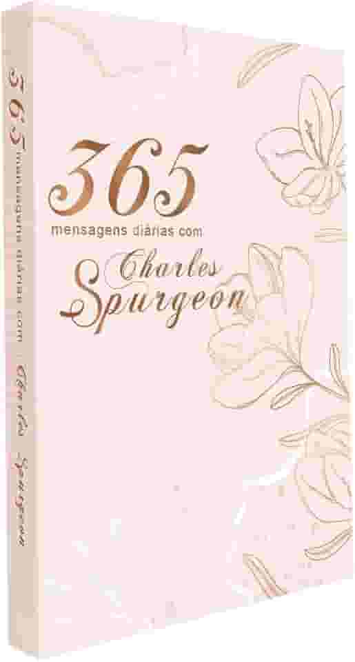 Devocional 365 Mensagens Diárias com Charles Spurgeon | Capa Feminina