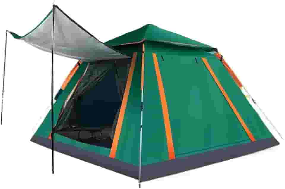 Barraca Camping Acampamento 15 estilos (002-verde escuro（3-4）)