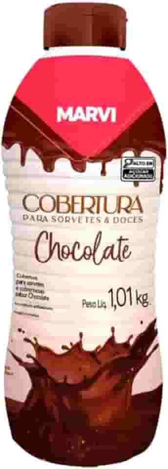 Cobertura para Sorvete Chocolate 1,3kg - Marvi