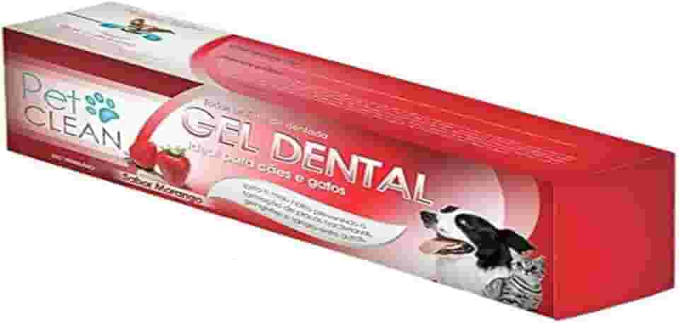 Gel Dental de Morango 90g, Pet Clean