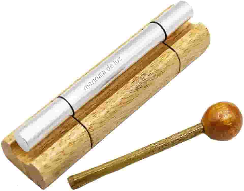 Sino Pin em Bambu Meditação Alta Sonoridade 13,5cm