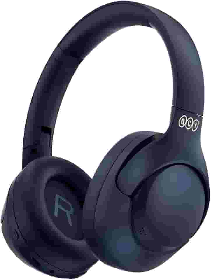 Fone de Ouvido Bluetooth QCY H3 ANC, Cancelamento de Ruído Ativo Headphone Bluetooth 5.4 Headset com Microfone, Certificação Hi-Res Audio, Conexão Multipontos, 60 horas reprodução (Azul)