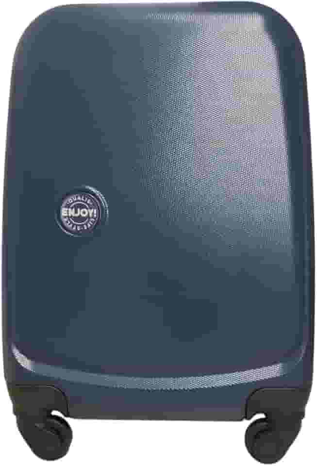Mala de Viagem Escolar Blue 53x35x24cm com Rodinhas e Cadeado (Azul Marinho)