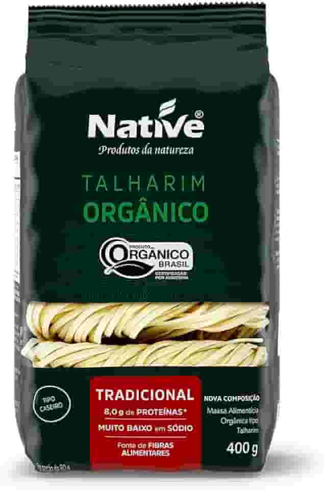 Talharim Orgânico Tradicional Native, 400 g