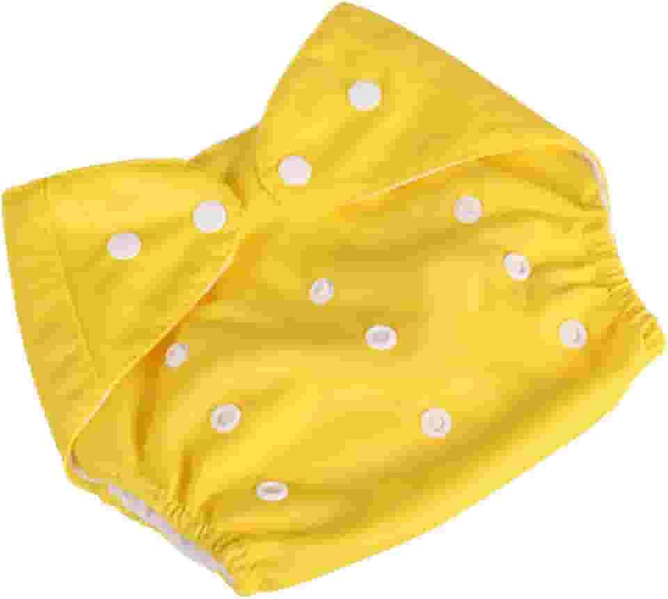 Fralda de bolso de tecido macio para bebês, tamanho único, lavável, reutilizável, ecológica, com fivela ajustável, 1 fralda