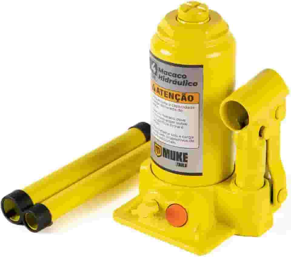 Macaco Hidráulico Tipo Garrafa 4 Toneladas Muke Tools