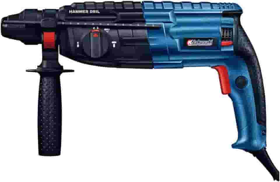 Martelete Rompedor Rotativo Furadeira Impacto 1200W Ponteira Talhadeira Maleta (110, Volts)