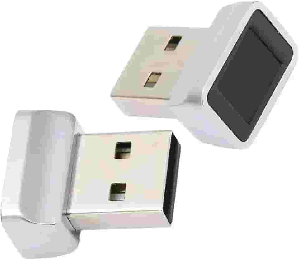 Leitor Biométrico de Impressão Digital USB Compatível com Windows 10/11 Hello – Acesso Instantâneo, Alta Precisão, Criptografia Avançada e Design Compacto para Login Seguro em PCs, Notebooks