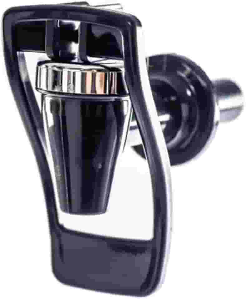 Torneiras sem rosca com Niple compatível Filtros Purificadores Bebedouros Britânia (Preta Tampa Cromada)